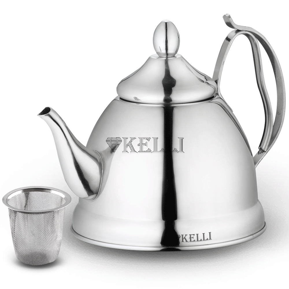 Металлический заварочный чайник - KL-4329